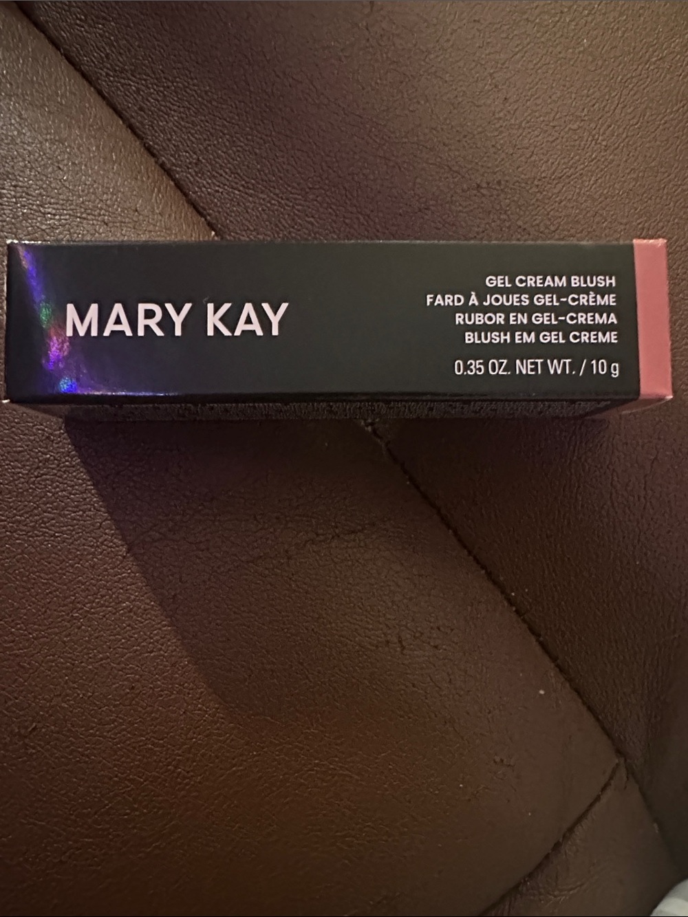 Mary Kay Gel Cream Blush - Black Packaging with Pink Accent